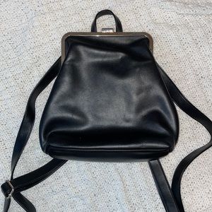 Leather Mini Backpack